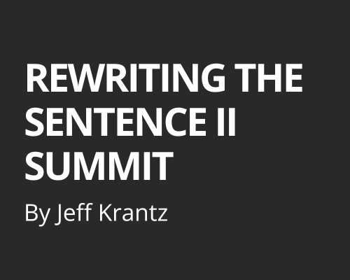 rewriting the sentence sentence summit